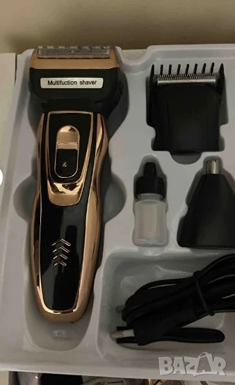 Машинка за подстригване и тример 3 в 1 G e m e i GM-595, снимка 1