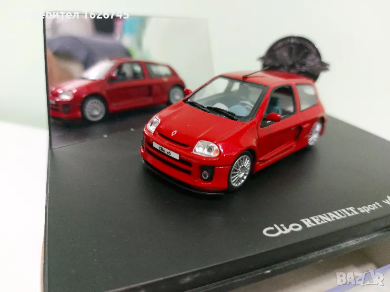 Renault Clio sport V6 1:43, снимка 1