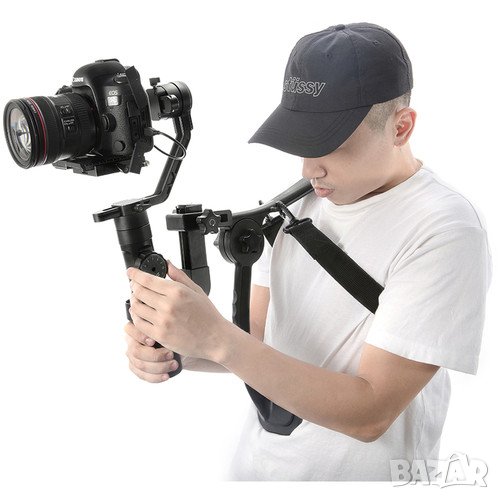 Стабилизация за рамо - Crane 2 Zhiyun Tech TransMount Shoulder Bracket , снимка 1