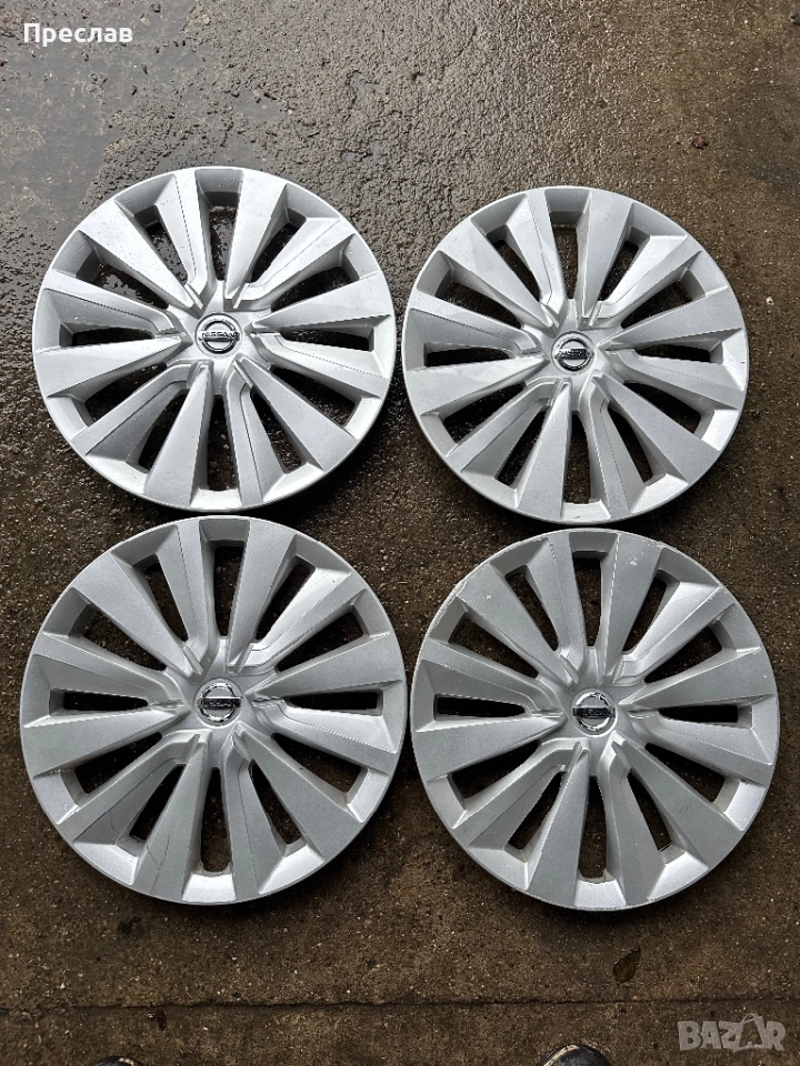 4 броя оригинални тасове за Nissan Micra, Qashqai, Juke 16, снимка 1