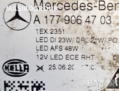 Фар ляв фарове LED HIGH PERFORMANCE за Мерцедес А177 Mercedes A-класа W177, снимка 7 - Части - 41703523