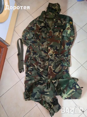 Военна комуфлажна униформа и колан, снимка 1