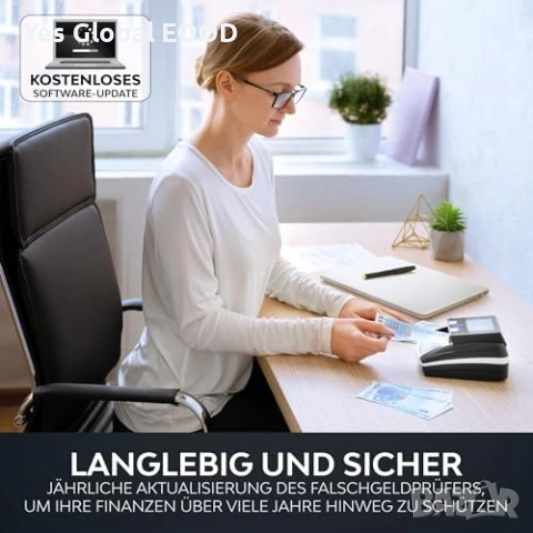 2 в 1 детектор за фалшиви банкноти и брояч на евро монети, снимка 6 - Друга електроника - 53233898