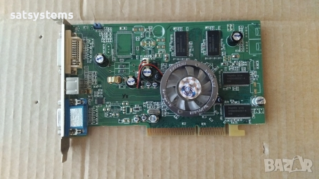 Видео карта ATi Radeon Sapphire 9550 128MB DDR 128bit  AGP