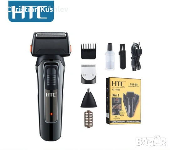 Машинка за подстригване 3в1,HTC,AT-1088, снимка 3 - Друга електроника - 53219794