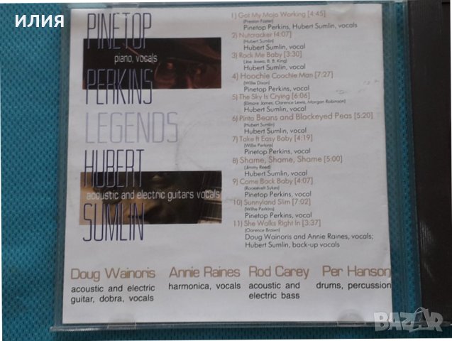 Pinetop Perkins / Hubert Sumlin – 1998 - Legends(Blues), снимка 2 - CD дискове - 42437313