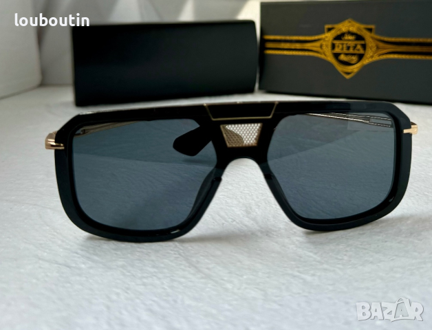 Dita 2023 мъжки слънчеви очила маска 4 цвята черни прозрачни, снимка 4 - Слънчеви и диоптрични очила - 44701143