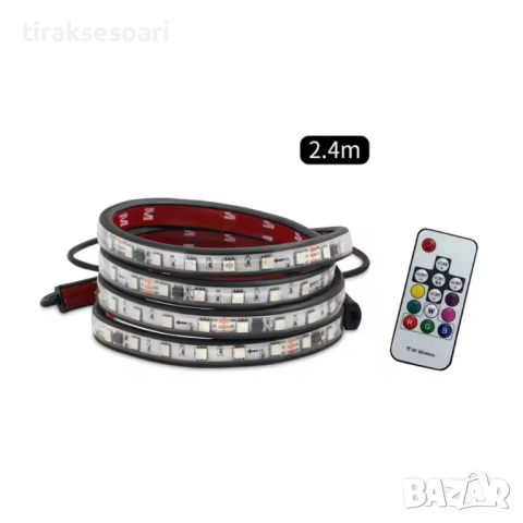 240 СМ 24V LED Диодна лента за камиони за външен монтаж, снимка 2 - Аксесоари и консумативи - 52823060