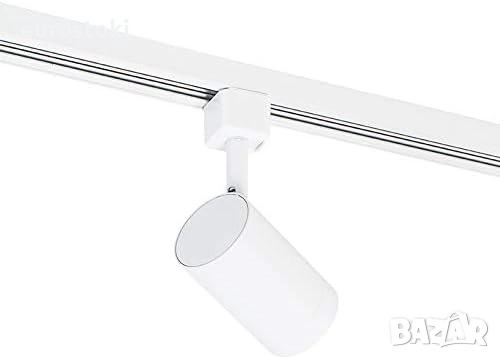 Qazqa – Модерна алуминиева светлина система с 5 точкови прожектора, 1 фаза. Подходяща за LED GU10, снимка 5 - Лампи за таван - 52031382