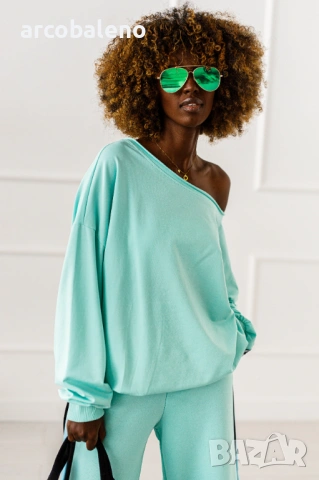 Дамски суитшърт Skew, 4цвята , снимка 6 - Суичъри - 53607022