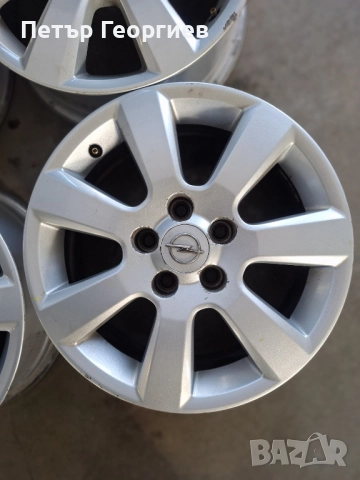 ОРИГИНАЛНИ АЛУМИНИЕВИ ДЖАНТИ ЗА ОПЕЛ  -5Х110Х65-16 цола, снимка 5 - Гуми и джанти - 52972206