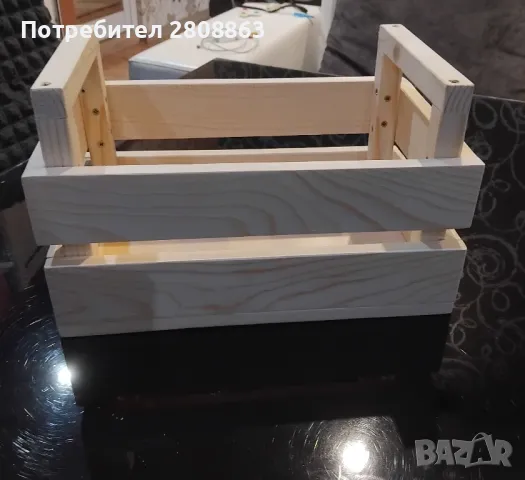 Декоративна щайга, снимка 3 - Декорация за дома - 47942472