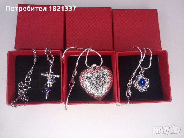 Лот колиета, снимка 6 - Бижутерийни комплекти - 53379654