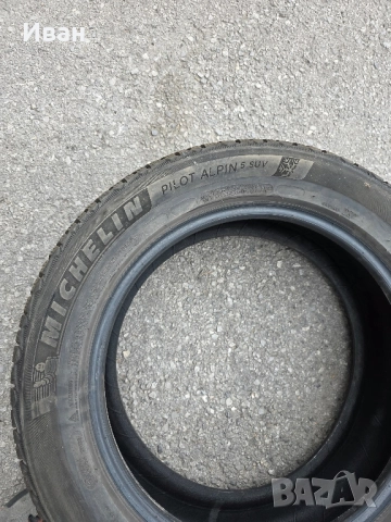 4 броя зимни гуми michelin pilot alpine 5, снимка 3 - Гуми и джанти - 52092713
