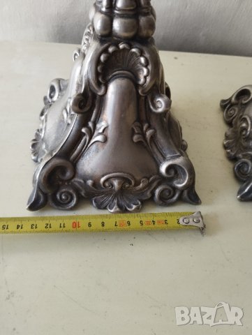 два свещници арт деко-комплект, снимка 3 - Други ценни предмети - 41731857