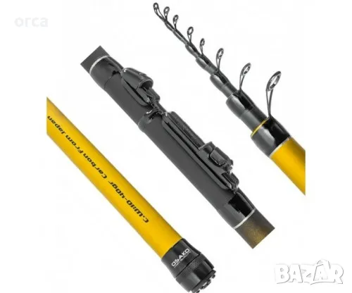 🔥 Телескоп с водачи – Болонеза FIGHT RIVER SMC – Ултра леко и супер чувствително! 🎣🔥, снимка 5 - Въдици - 24065238