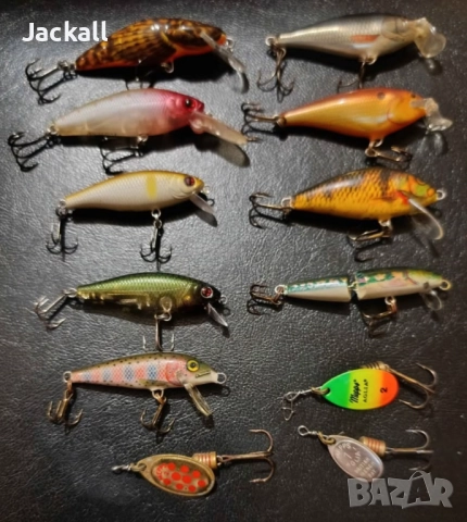 Воблер блесна , Salmo Bullhead, Lucky Craft Tango, Sakura, Rapala,Mepps, костур кефал пъстърва trout, снимка 2 - Стръв и захранки - 52903177