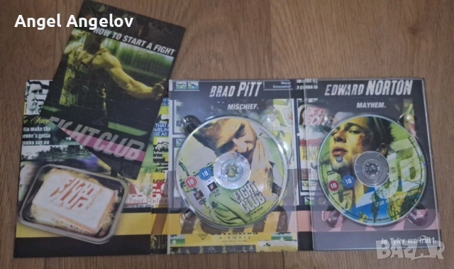 Fight Club (DVD, 2000) 2 disc special edition, снимка 3 - DVD филми - 52428503