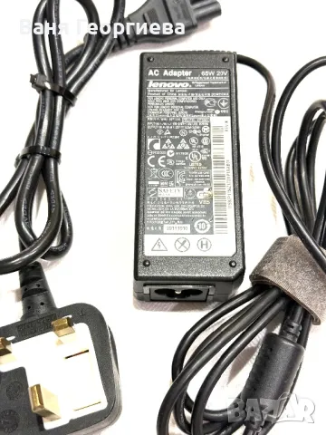 Оригинално Зарядно за Лаптоп Lenovo 65W 20V , снимка 4 - Захранвания и кутии - 49309311