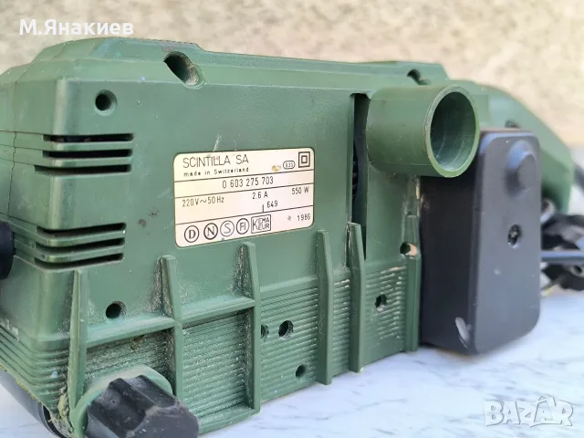 Лентов шлайф BOSCH, снимка 9 - Шлайфмашини - 55852195
