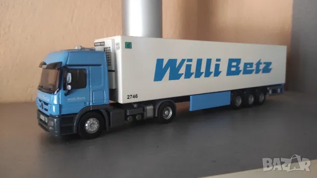 Метални камиони Willi betz 1:50, снимка 2 - Колекции - 49839647