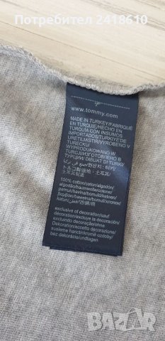 Tommy Hilfiger ICON Organic Cotton Mens Size S НОВО! ОРИГИНАЛ! Мъжка Тениска!, снимка 5 - Тениски - 41062548