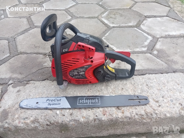 моторен верижен трион scheppach csp41 