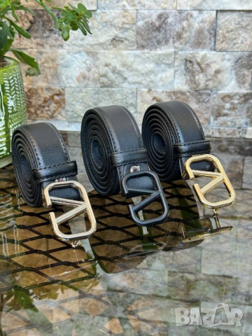 колани от естествена кожа в кутия  valentino garavani hermes guess chanel, снимка 2 - Колани - 50776378