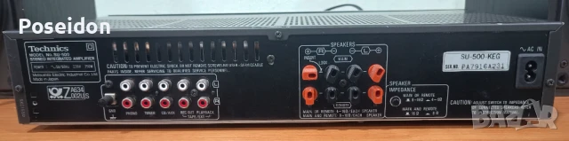 Усилвател Technics SU-500, снимка 5 - Ресийвъри, усилватели, смесителни пултове - 50796009