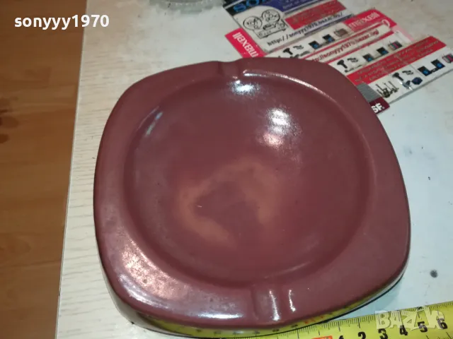 ГОЛЯМ КЕРАМИЧЕН ПЕПЕЛНИК 1405251425, снимка 15 - Антикварни и старинни предмети - 50285808