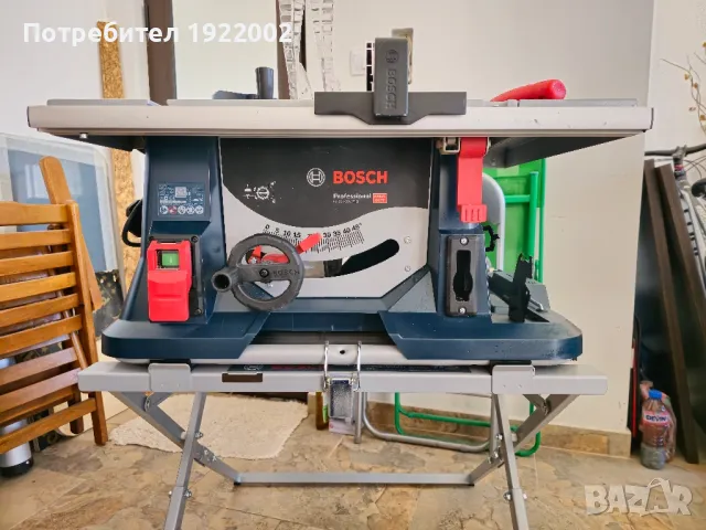 Стационарен циркуляр Bosch GTS 635-216 Professional + маса + GTA 560