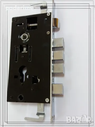 Комплект за китайска входна врата - брава, дръжки, патрон, снимка 4 - Входни врати - 41142151