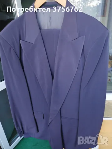 Продавам чисто нов мъжки костюм от габардин, снимка 4 - Костюми - 47621082