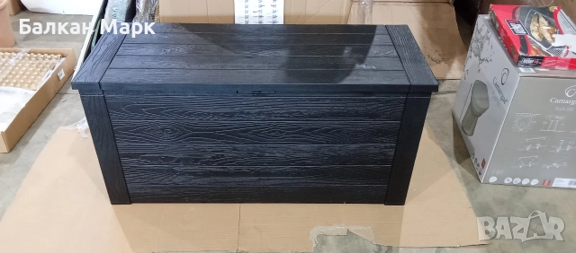 Градинска ракла 120×46×58 см – 300 л – НОВА – с дефект
, снимка 2 - Градински мебели, декорация  - 52772405