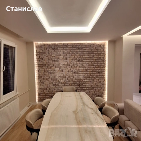 Декоративен панел с каменна облицовка