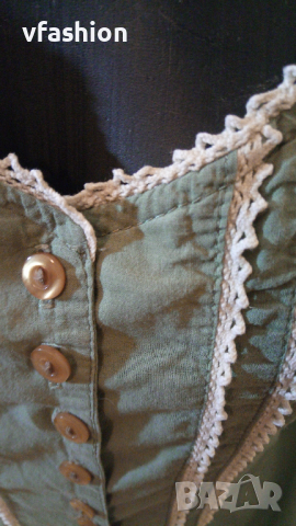 Дамска блуза с плетени елементи, снимка 8 - Корсети, бюстиета, топове - 36316647