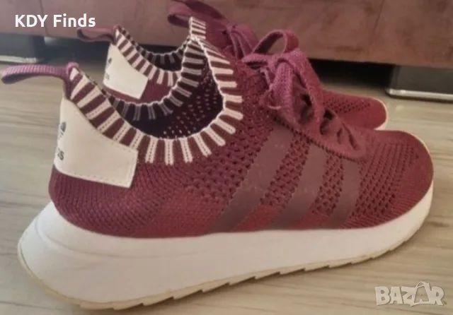 Дамски Adidas бордо 38 номер , снимка 3 - Маратонки - 56165000