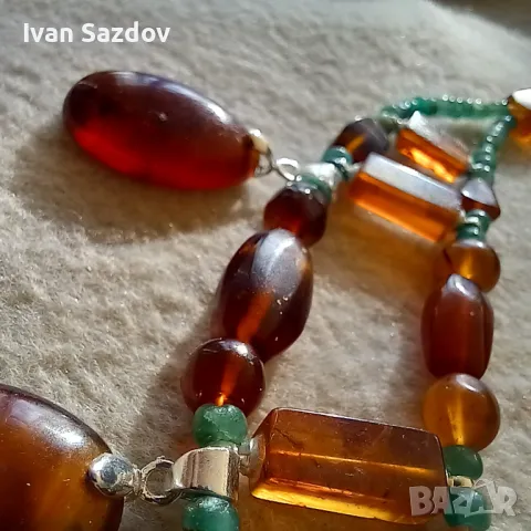 Кехлибарено колие ✨️Roman princess✨️, снимка 4 - Колиета, медальони, синджири - 48123727