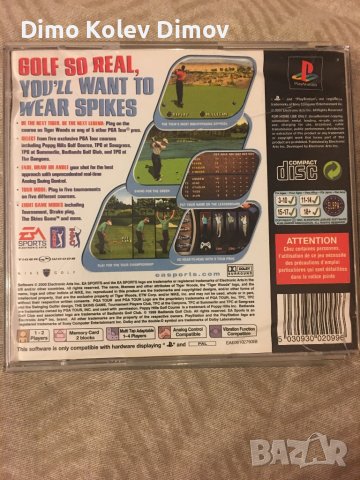 Tiger Woods PlayStation 1, PS 1. PS1., снимка 2 - Игри за PlayStation - 41102766