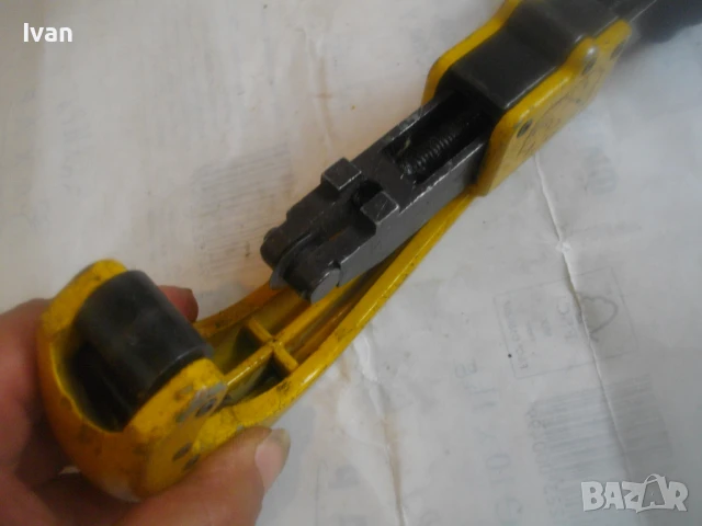 6-64мм REMS PAS CU-INOX РЪЧЕН ТРЪБОРЕЗ РЕМС ЗА РЯЗАНЕ НА ВСЯКАКВИ ТРЪБИ С ДЕБЕЛИНА СТЕНА 4мм, снимка 5 - Други инструменти - 51010329