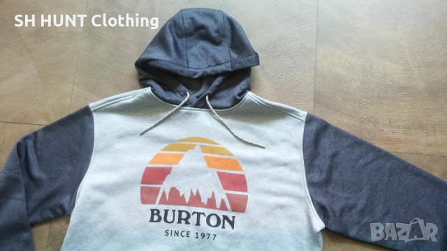 BURTON Sweatshirt Размер L - XL мъжки суичър 27-62, снимка 2 - Суичъри - 52199657