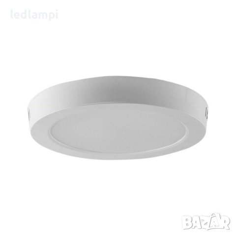 LED Панел 6W Кръг Открит Монтаж SLIM - ИЗГОДНА ЦЕНА