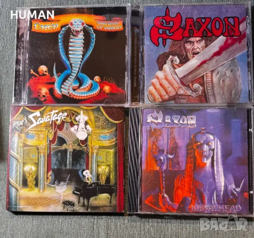 Savatage - Omen - Saxon, снимка 10 - CD дискове - 48272473