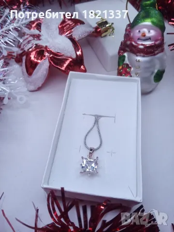 Колие с кристал , снимка 3 - Колиета, медальони, синджири - 48484261