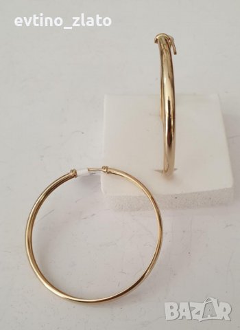 Дамски златни обеци 14к 585пр., снимка 7 - Обеци - 39100695