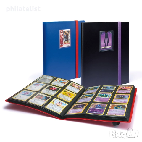 Leuchtturm – Албум Slim Sport за 360 броя карти - Pokemon ,Yu-Gi-Oh , TCG, PANINI, снимка 4 - Колекции - 51980922