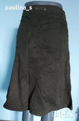 Зашеметяваща асиметрична дънкова пола "Esprit" , снимка 5 - Поли - 35795957