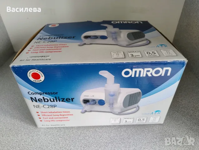 Компресорен инхалатор Omron , снимка 2 - Медицинска апаратура - 56163160