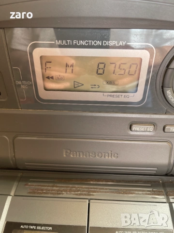 Японска аудиосистема Panasonic RX-ED70, снимка 3 - Радиокасетофони, транзистори - 53810998