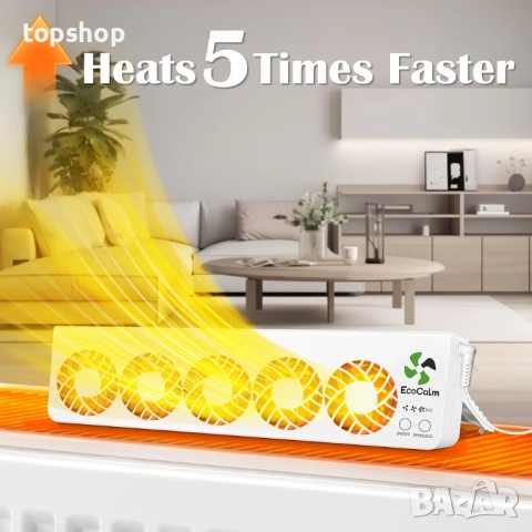 Нови вентилатори за отопление EcoCalm  ..., снимка 2 - Други стоки за дома - 51730633